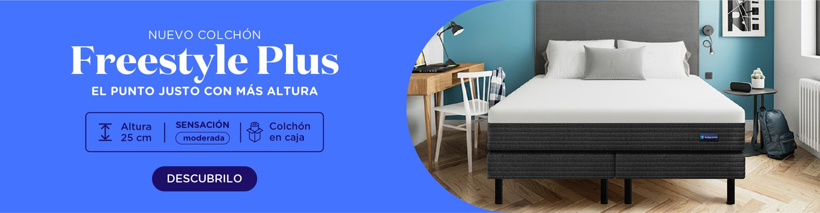 colchón freestyl plus